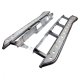 Tacoma APEX Rock Sliders Bare with Fill Plates 05-Present Toyota Tacoma Access Cab Long Bed/Doubl...