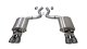3.0 Inch Valved Axle-Back Sport Dual Exhaust Gunmetal 4.0 Inch Tips 18-Present Mustang GT Fastbac...
