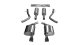 Charger Cat Back Exhaust 17-18 Dodge Charger 5.7L V8 4.5 Inch Black Tip Extreme Sound Corsa Perfo...