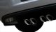 Corvette 2.5 Inch Axle-Back Dual Rear Exit with Twin 4.5 Inch Black PVD Pro-Series Tips Sport Sou...