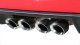Corvette 2.5 Inch Axle-Back Dual Rear Exit with Twin 4.5 Inch Polished Pro-Series Tips Xtreme Sou...