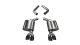 3.5 Inch Axle-Back Dual Side Exit 15-18 Challangerwith Black Pro-Series Tips Corsa Performance
