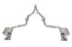 2.75 Inch Valved Cat-Back Dual Rear Exit with Twin 3.5 Inch Polished Pro Series Tips 15-24 Dodge ...
