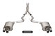 3.0 Inch 304 Stainless Steel Exhaust Dual Rear Exit Exhaust System with Active Valves 15-20 Ford ...