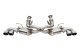 3.0 Inch Cat-Back 4 Valve Dual Rear Exit NPP Exhaust System with 4.5 Inch Polished Pro-Series Tip...