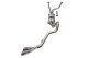 3 Inch Cat-Back Side Exit Exhaust System with Twin 4 Inch Polished Tips 22-25 Toyota Tundra 147.5...
