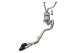 3 Inch Cat-Back Side Exit Exhaust System with Twin 4 Inch Black PVD Tips 22-25 Toyota Tundra 147....