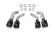 Quad 4.5 Inch Carbon Fiber Polished Tip Kit 16-24 Chevrolet Camaro SS/16-24 Chevrolet Camaro ZL1 ...