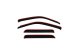 Auto Ventshade 194434 In-Channel Ventvisor Side Window Deflector, 4-Piece Set for 2001-2005 Toyot...