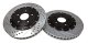 Eradispeed Plus Disc Brake Rotors Front 06-09 Cadillac XLR-V (Does Not Fit XLR) And 05-13 Chevy C...