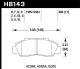 HAWK DTC-60 Brake Pad Sets