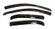 Auto Ventshade 194727 in-Channel Ventvisor Side Window Deflector, 4-Piece Set for 2017-2022 Ford ...