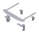 Mounting Kit For Tactical Security Drawer - 13-19 Explorer/Police Interceptor Tuffy Security Prod...