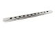 Jeep CJ 54 Inch Front Bumper with holes (No License Plate Holes) 45-86 CJ Polished Silver Kentrol