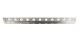 Jeep YJ 54 Inch Front Bumper with holes (No License Plate Holes) 87-95 Wrangler TJ Polished Silve...