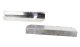 Jeep YJ Step Cover Inlay Pair 87-95 Wrangler TJ Polished Silver Kentrol