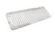 Jeep YJ Hood Vent 8 Holes 87-95 Wrangler TJ Polished Silver Kentrol