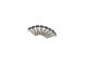 Jeep YJ Hood Vent 8 Holes 87-95 Wrangler TJ Polished Silver Kentrol
