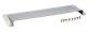 Jeep CJ/YJ Hood Vent Air Scoop 78-95 CJ and Wrangler YJ Polished Silver Kentrol