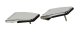Jeep YJ/TJ Hardtop Liftgate Hinge Pair 87-06 Wrangler TJ/YJ Polished Silver Kentrol