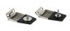 Jeep YJ/TJ Hardtop Liftgate Hinge Pair 87-06 Wrangler TJ/YJ Polished Silver Kentrol