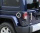 Jeep JK Gas Filler Neck 4 Door 07-18 Wrangler JK Polished Silver Kentrol