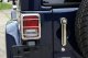 Jeep JK Taillight Guard Pair 07-18 Wrangler JK Polished Silver Kentrol