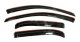 Auto Ventshade 194727 in-Channel Ventvisor Side Window Deflector, 4-Piece Set for 2017-2022 Ford ...