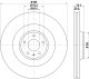 HELLA Brake Rotor
