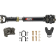 Jeep JK Rear Driveshaft 1350 Heavy Duty Rear Driveshaft Automatic Transmission 07-11 Wrangler JK ...