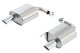 BOR Axle Back Kit ATAK