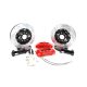 Pro Plus Brake System Front 12-17 Dodge Challenger Charger And Chryler 300C Non-SRT-8 Models Red ...