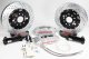 Pro Plus Brake System Front 12-17 Dodge Challenger Charger And Chryler 300C Non-SRT-8 Models Silv...
