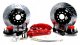 Brake System 14 Inch Front Extreme+ Red 65-69 Mustang/Fairlane BAER Brakes