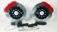 Brake System 13 Inch Front Pro+ Red 79-02 Mustang BAER Brakes