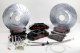 Brake System 13 Inch Front Track4 Black 94-04 Mustang BAER Brakes