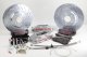 Brake System 13 Inch Front Track4 Silver 94-04 Mustang BAER Brakes