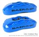 Brake System 11.625 Inch Front SS4+ Deep Stage Drag Race Clear BAER Brakes