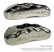 Brake System 11.625 Inch Front SS4+ Deep Stage Drag Race Clear BAER Brakes