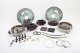 SS4 Brake System Rear 79-92 Ford Mustang W/OE Ford 8.8 Inch C-Clip Rear End (4 Lug) Black Baer Br...