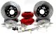 Brake System 11 Inch Rear SS4+ No Park Brake Red Ford 9/8 Inch BAER Brakes