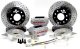 Brake System 11 Inch Rear SS4+ No Park Brake Silver Ford 9/8 Inch BAER Brakes
