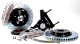 Brake System 14 Inch Front Extreme+ Silver 70-81 GM F Body Modified Stock Spindles BAER Brakes