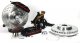 Brake System 13 Inch Front Track4 Black 70-81 GM F Body Modified Stock Spindles BAER Brakes