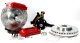 Brake System 13 Inch Front Track4 Red 82-92 GM F Body Modified Stock Spindle BAER Brakes
