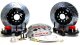Extreme Plus Brake System Front 65-66 Ford Mustang W/Ridetech Truturn Suspension And Spindles Sil...