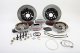 Brake System 13 Inch Rear SS4+ w/Park Brake Silver 60-87 GM C 10 Truck 5 Lug BAER Brakes