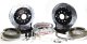 Brake System 14 Inch Rear Pro+ w/Park Brake Silver 71-76 GM Full Size Car BAER Brakes