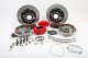 Brake System 13 Inch Rear SS4+ w/Park Brake Red 71-76 GM Full Size Car BAER Brakes