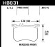 HAWK HPS 5.0 Brake Pad Sets